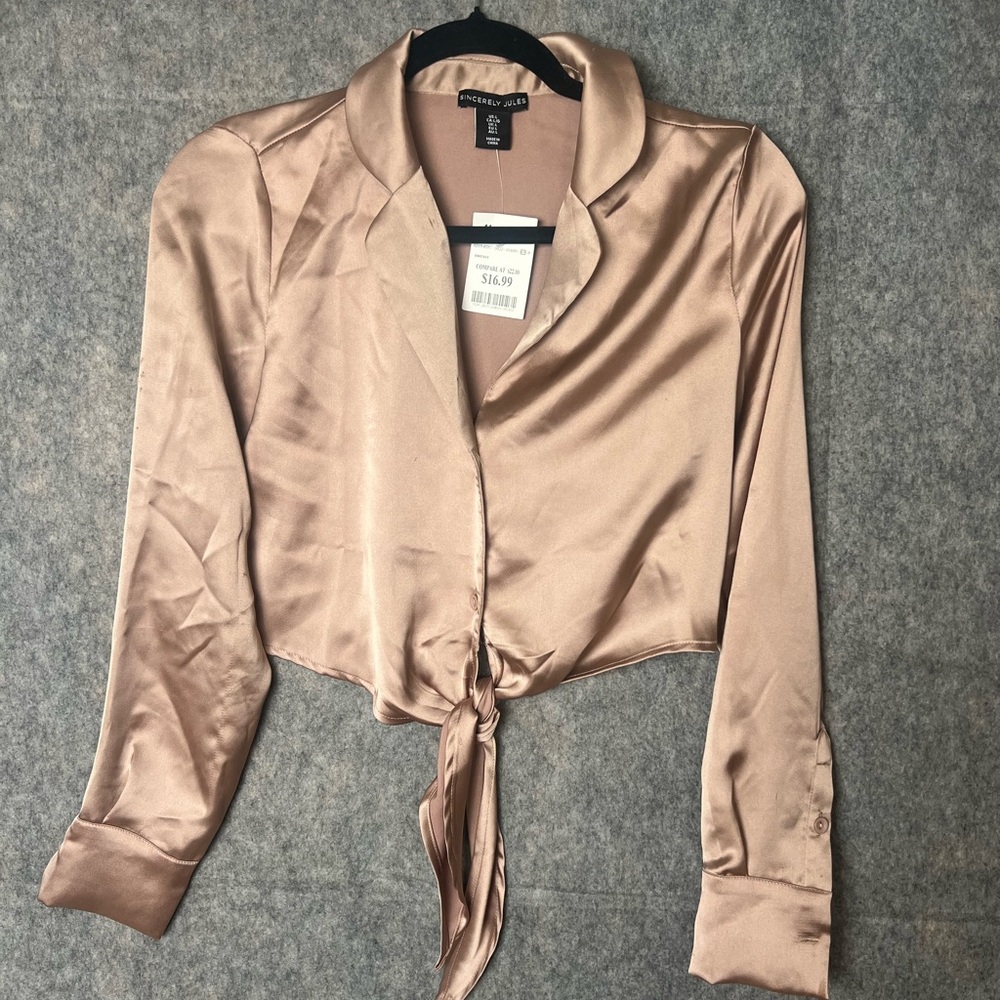 Sincerely Jules Soft Pink Blouse